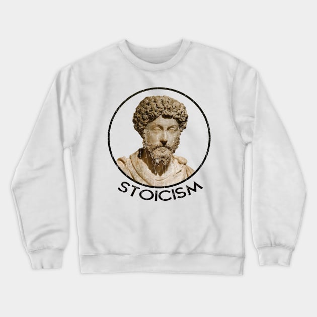 The Father of Stoic Crewneck Sweatshirt by Hat_ers